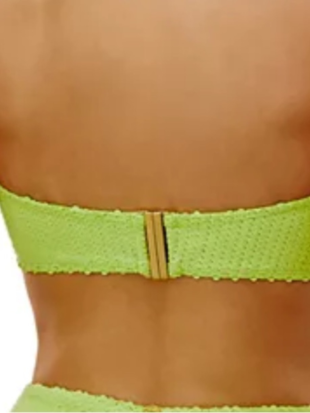 ViX Paula Hermanny
Scales Sandy Bandeau Bikini Top in Lime NWT - Picture 12 of 13